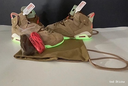 Jordan Popular Travis 9018 Scott 6 Retro 628 Khaki British DH0690- 0724